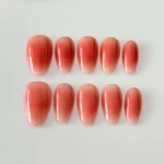 Cherry Blossom Press On Nails: Pink Korean Japanese Nail Art